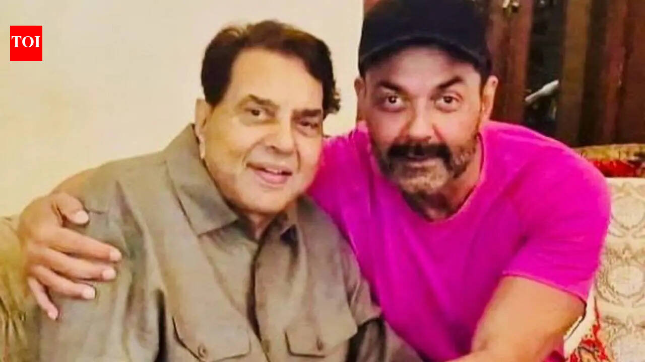 Bobby Deol gets emotional remembering father Dharmendra