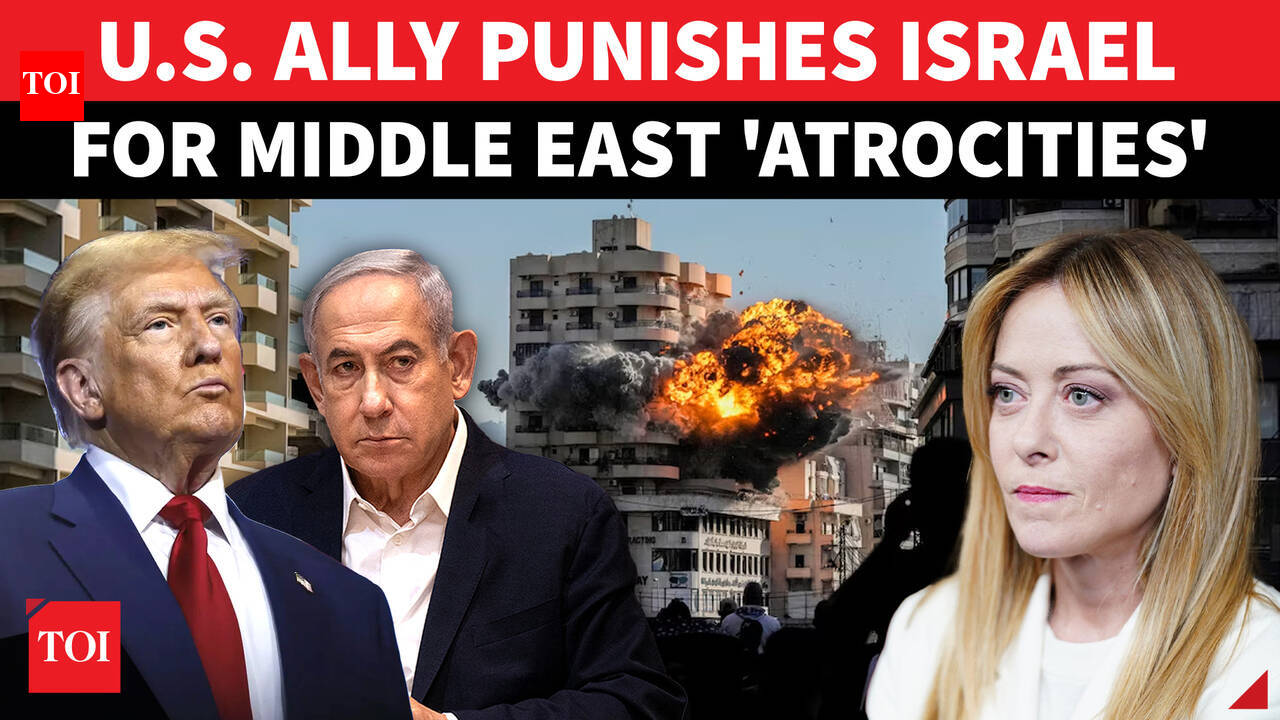 Italy Suspends Defence Cooperation With Israel Citing Middle East Actions | WATCH