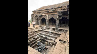 Portion of roof collapses at Krishnabai Temple in Old Mahabaleshwar