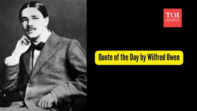 Quote of the Day by Wilfred Owen, "Children are not meant to be studied, but enjoyed. Only by studying to be pleased do we understand them"