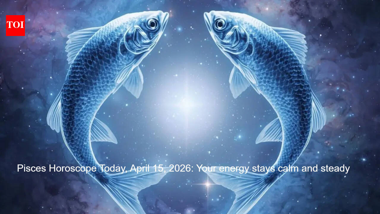 Pisces Horoscope Today, April 15, 2026: Your energy stays calm and steady