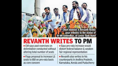 Revanth urges all-party meet on delimitation