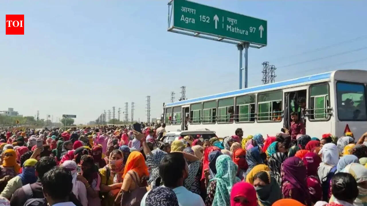 FIR against protesters who blocked highway in Faridabad’s Palwal over wage hike