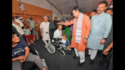 Rajasthan to set up 200 Ambedkar e-libraries, CM transfers Rs 1,363 cr in welfare payouts