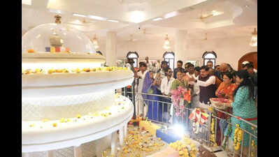 135th birth anniversary of Ambedkar celebrated at Mhow