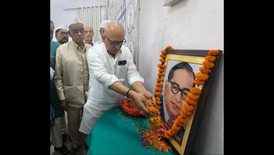 BJP underminingAmbedkar’s ideals,says UP Cong head