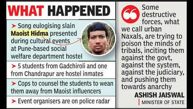 Hidma eulogy in Pune hostel event, MoS flags urban Naxal bid to influence tribals