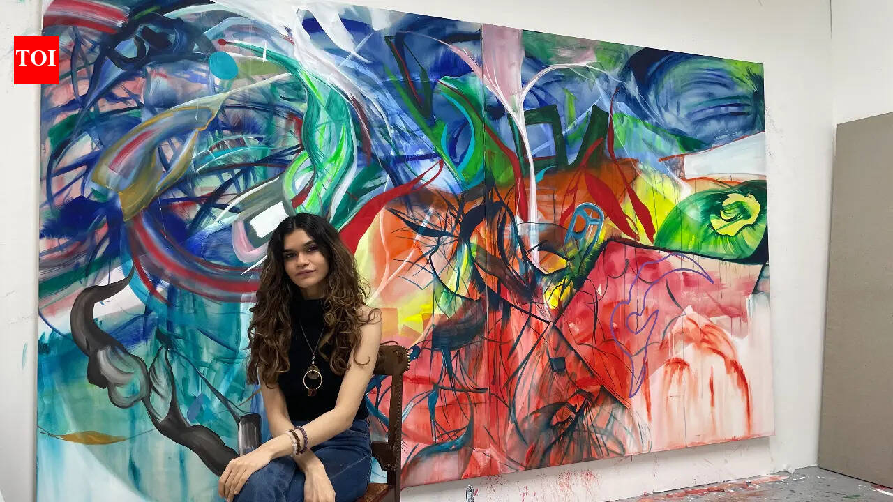 Between Chaos and Cosmos: Inside Mannat Gandotra's ever-unfolding abstract worlds