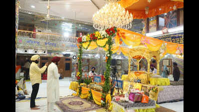 Prayers, langar markBaisakhi celebrations