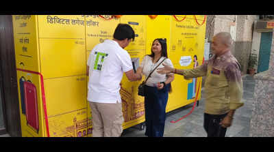 Locker ​facility ​expanded at Charbagh ​stn