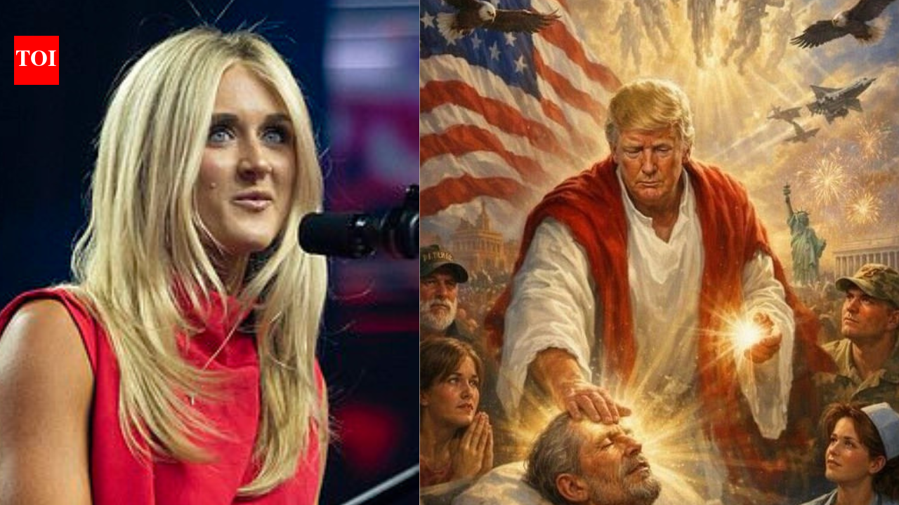 “I love the President”: Riley Gaines changes tone after Donald Trump says he is not a fan during AI image controversy debate