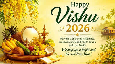 Happy Vishu 2026: Top 50 wishes, images, quotes, messages to celebrate Malayalam new year