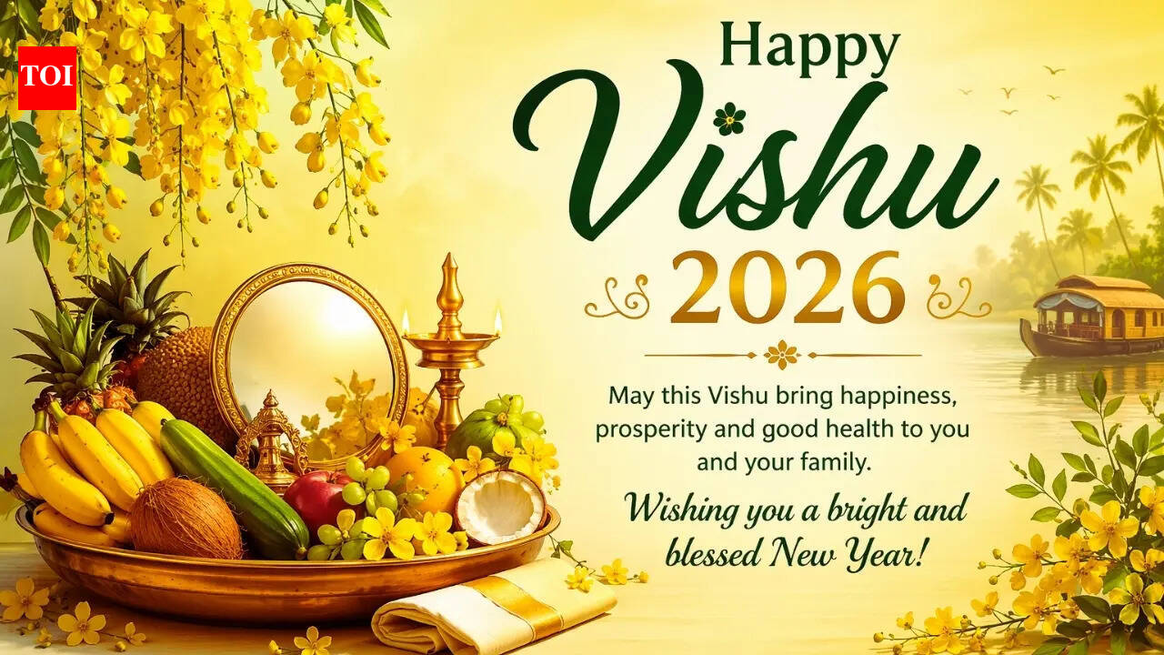 Happy Vishu 2026: Top 50 wishes, images, messages to celebrate Malayalam new year