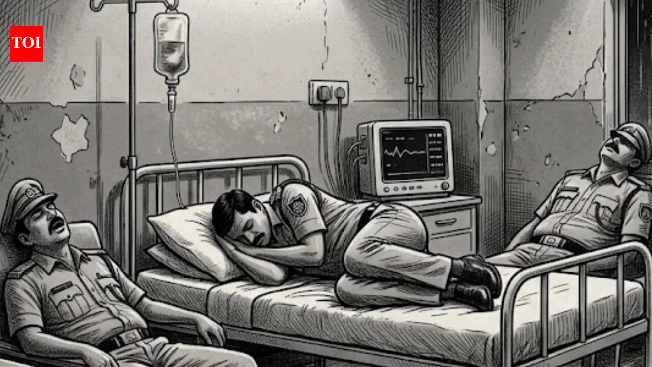 4 cops sleep on hospital bed, pee in dustbin, suspended in Madhya Pradesh