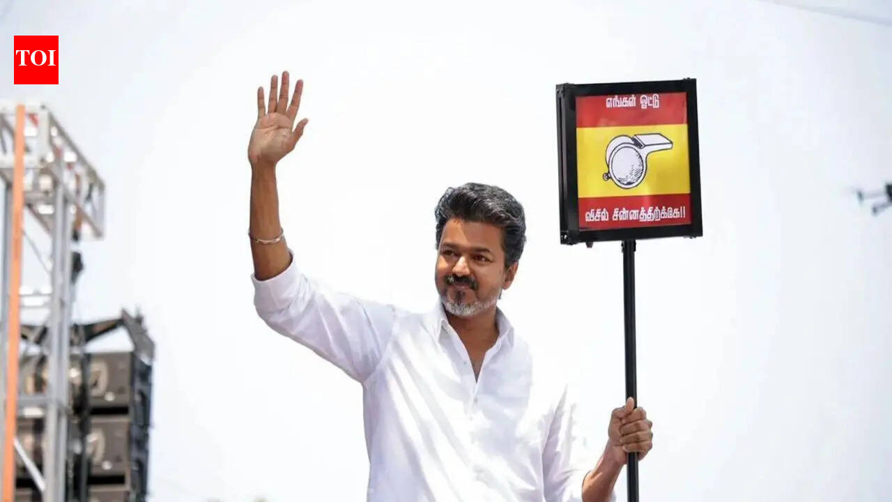 Tamil Nadu polls: Vijay’s Tiruppur rally called off after 15 faint in scorching heat