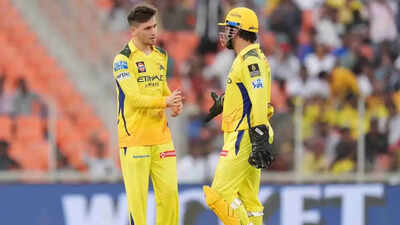 How a ‘long chat’ with MS Dhoni helped Noor Ahmad dismantle KKR, CSK coach reveals | Cricket News – The Times of India