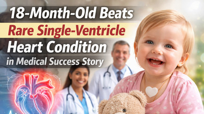 18-month-old beats rare single-ventricle heart condition in medical success story