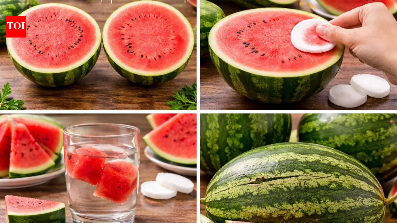 Real vs fake watermelon: Easy home tests to spot chemically injected watermelon at home