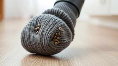 How a simple sock turns your vacuum into a treasure hunter