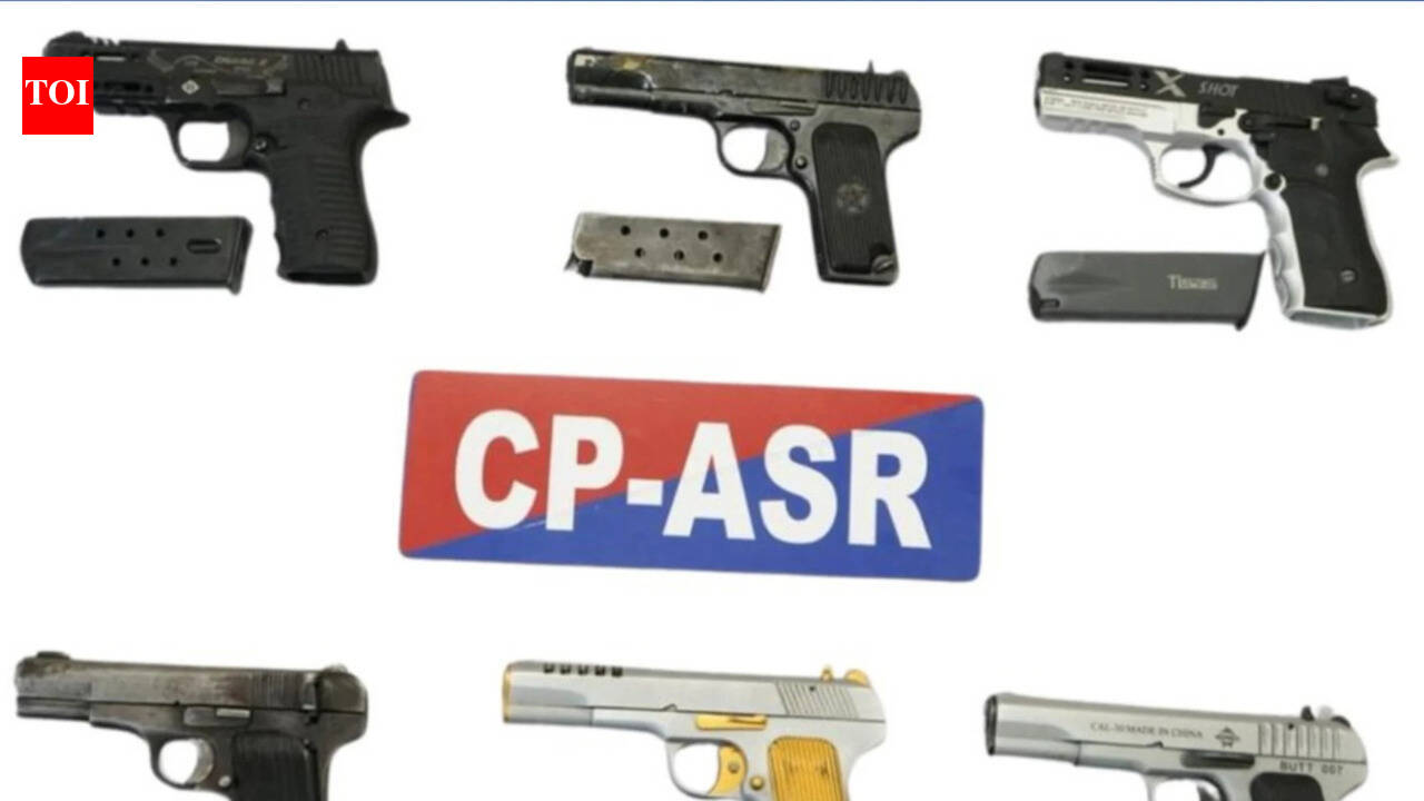 Punjab arms network busted: 3 arrested in Amritsar with China-made guns