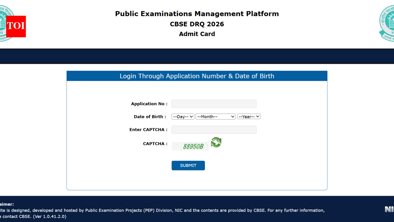 CBSE DRQ Tier II exam 2026 admit card released: Check direct link to download hall ticket here