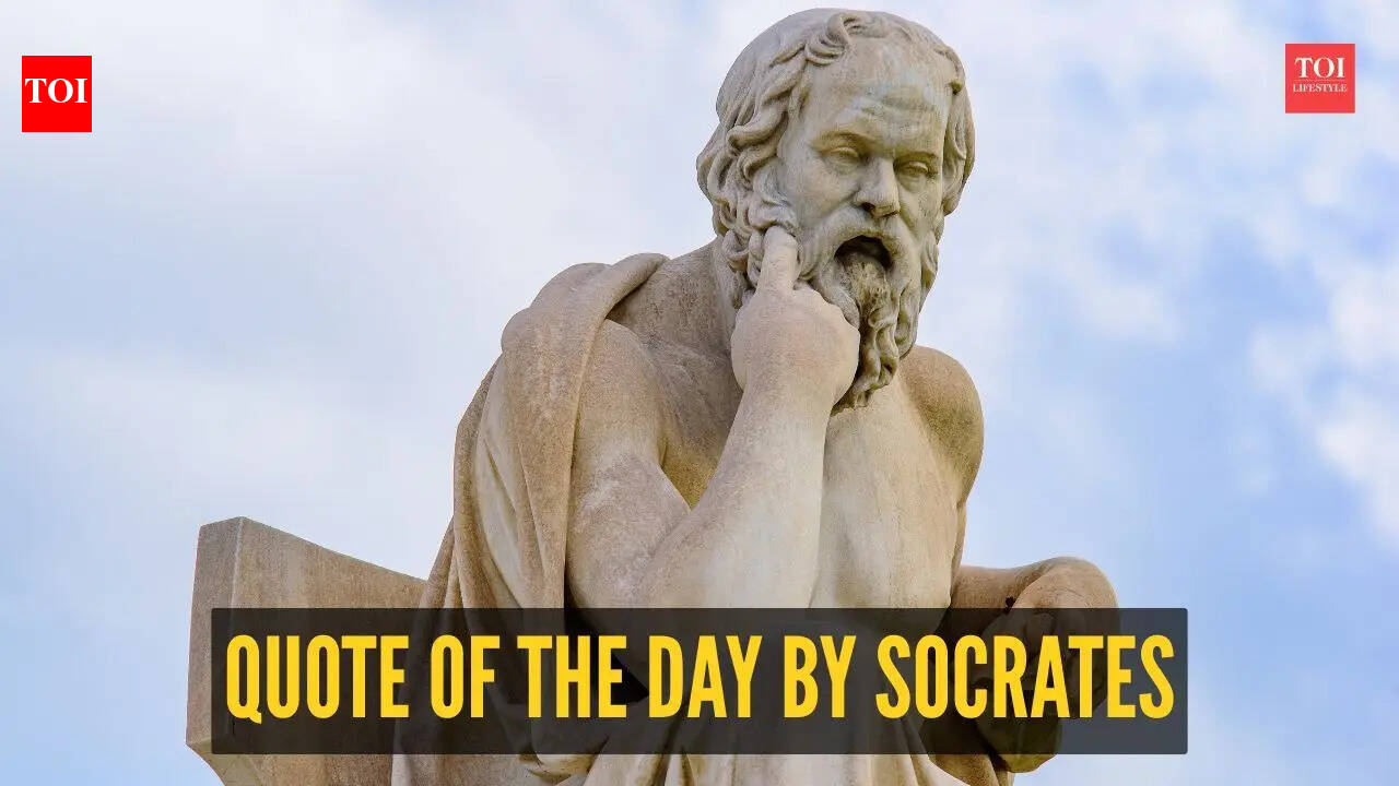Quote of the day by Socrates: “Sometimes you put walls up not to keep people out, but to see...”