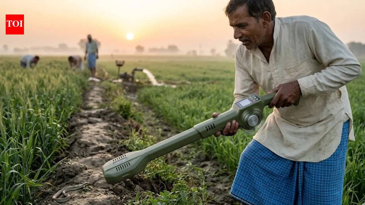 Kisan Mitra Chhadi: Indian scientists develop a smart stick for farmers to detect and catch snakes in fields