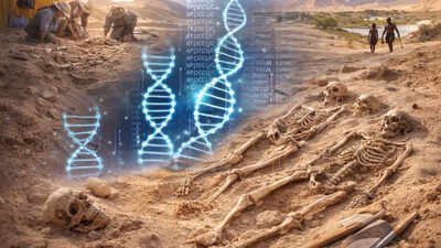 Sahara discovery: 7,000-year-old skeletons with unknown DNA puzzle scientists