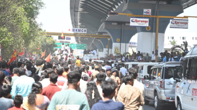 Vijay’s visit to Coimbatore: Two cases registered against TVK functionary, others