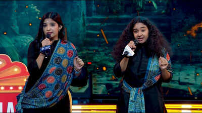 Star Singer: Theertha and Swarna stun with an electrifying performance