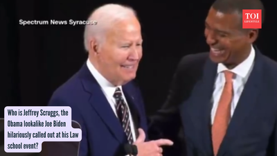 Who is Jeffrey Scruggs, the Obama lookalike Joe Biden hilariously called out at his Law school event?
