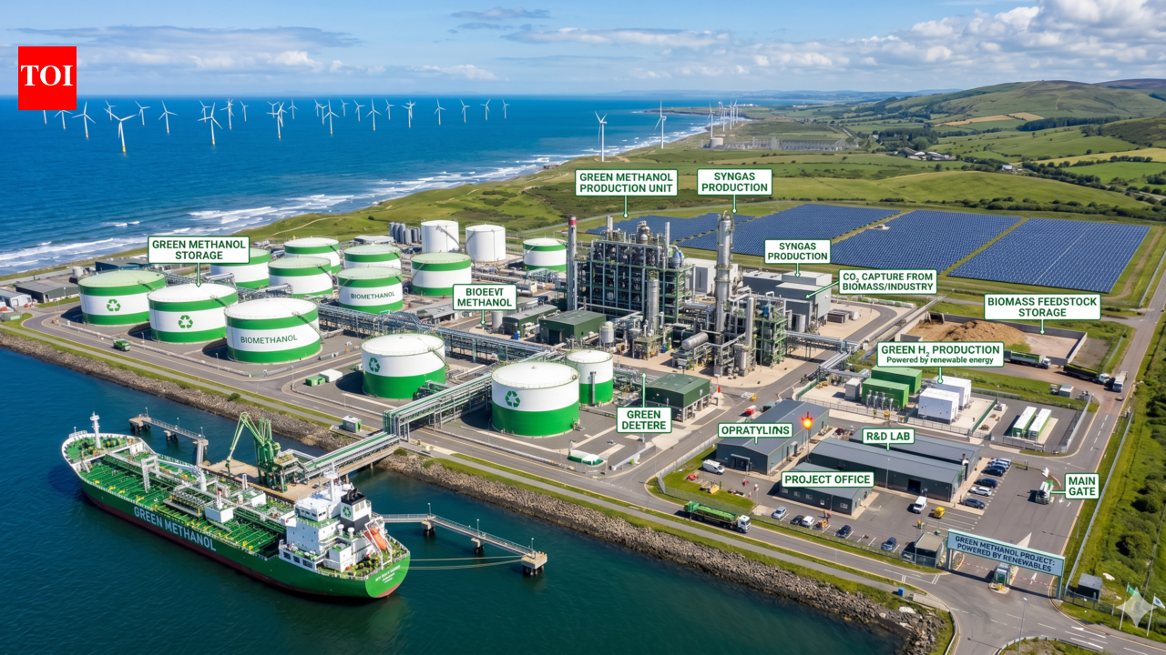 China launches 100,000-tonne green methanol project construction