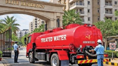 Gated communities to sell treated water to HMWSSB