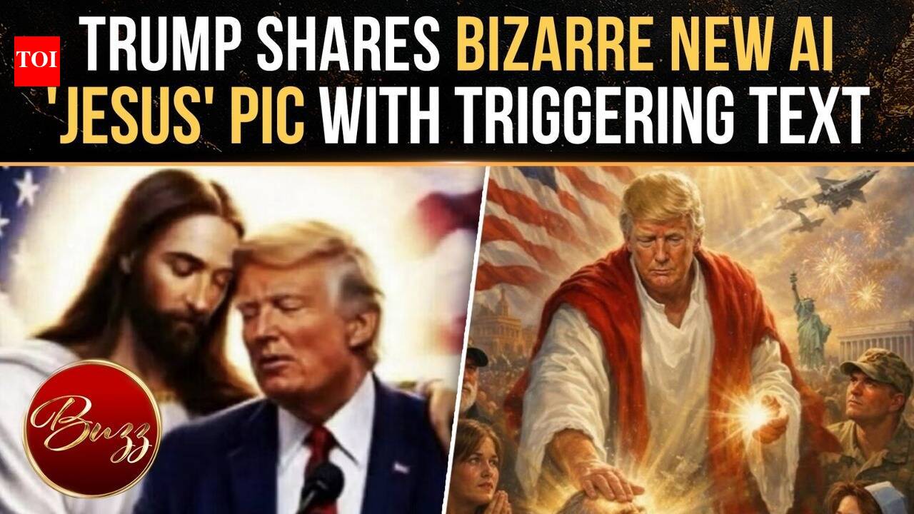 Trump Shares New 'Jesus' Image Just Days After AI Post Sparks Backlash ...