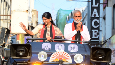 Kanimozhi explains why DMK promised Rs 8,000 coupons and not cash