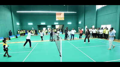 Lokesh inaugurates NTR stadium in Tirupati