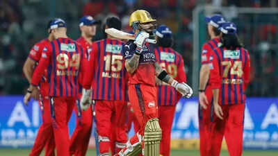 IPL 2026: Kohli powers RCB to top as Hazlewood, Bhuvneshwar wreck LSG batters | Cricket News – The Times of India