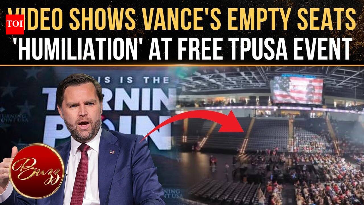 Vance's TPUSA Georgia Event Mocked After Viral Clip Claims Low Turnout Despite Free Entry