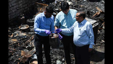 Parents try to save toddler, but all three killed in northwest Delhi jhuggi blaze