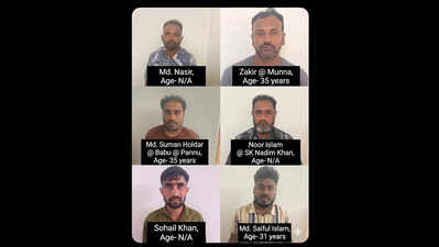 Police bust cross-border Bangladeshi dacoit gang, 6 held