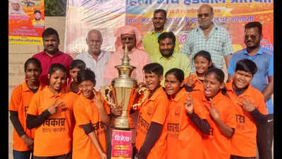 Vikas Inter College wins Women’s Beach Handball Tourney