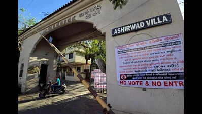 Poll boycott call in Surat societies over long-pending civic issues