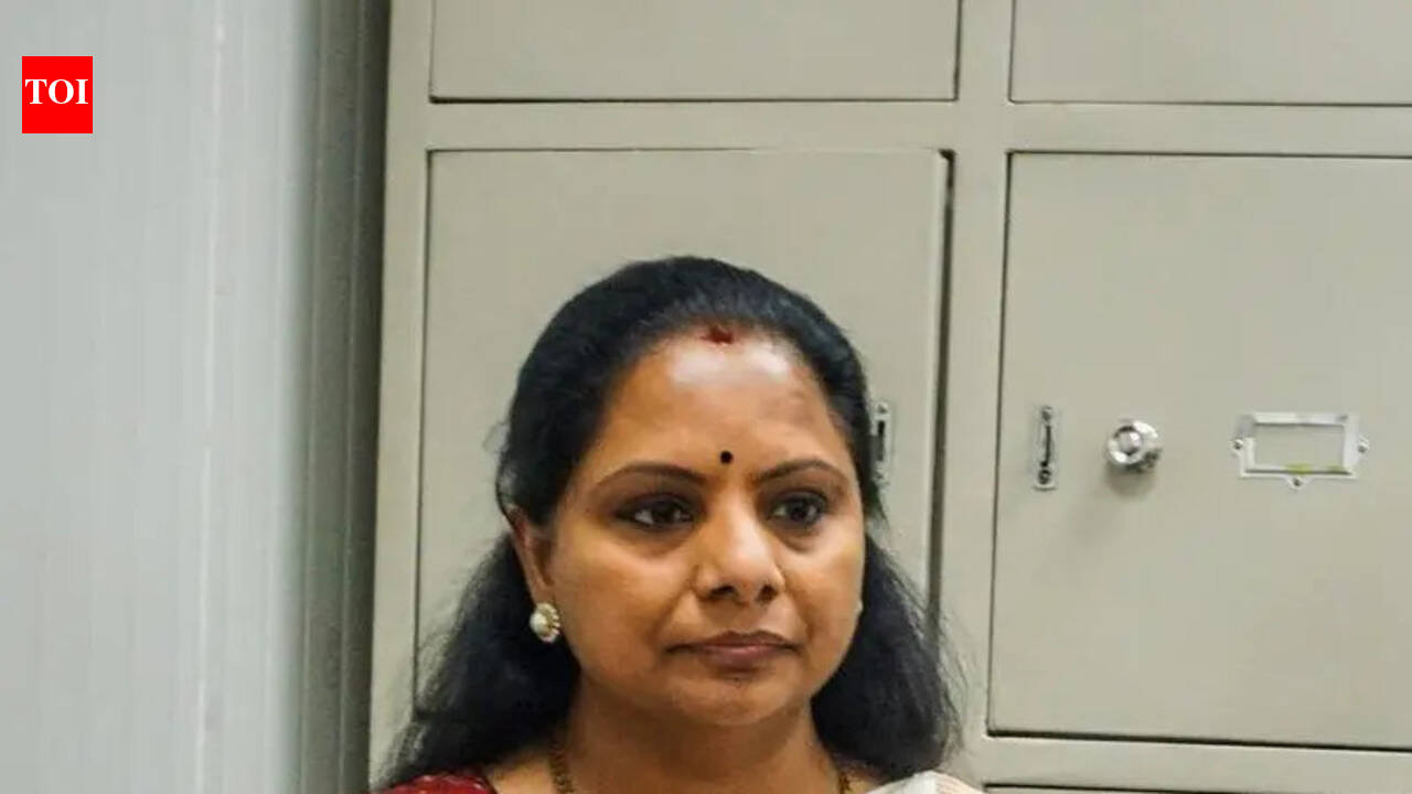 Kavitha opposes Parigi corridor land acquisition, warns against delimitation | Hyderabad News - The Times of India