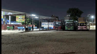 Year on, Transport Nagar bus terminal lacks basic amenities