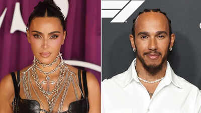 Kim Kardashian steps out with Lewis Hamilton as post-Coachella romance heats up during LA furniture shopping trip