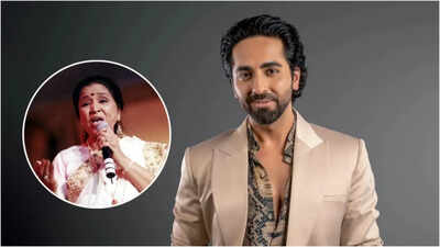 Ayushmann Khurrana gives a musical tribute to the late Asha Bhosle with her Punjabi song; says, 'Grew up on her voice'