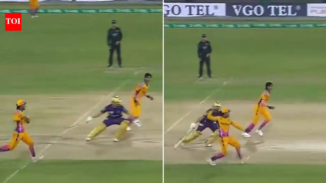Comedy of errors in PSL! Chaos unfolds as run-out chance goes begging - Watch