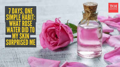 I tried applying rose water on my face every night for 7 days - here’s what happened