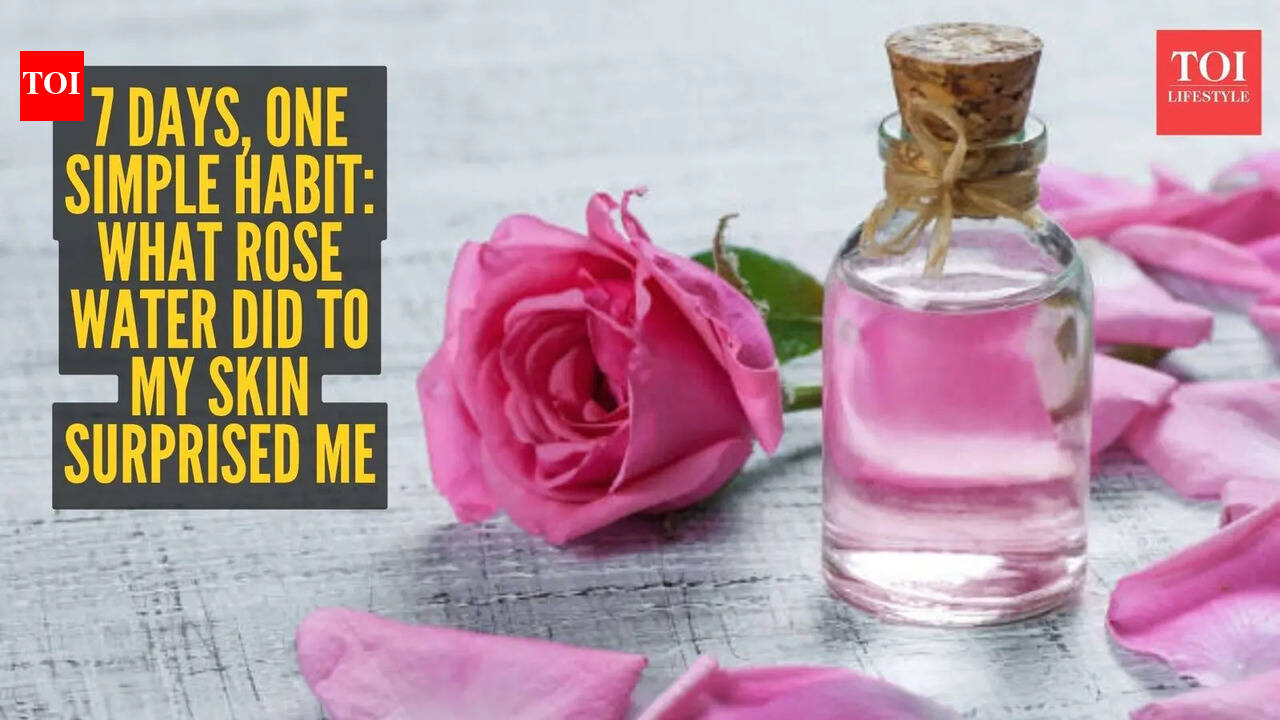 I tried applying rose water on my face every night for 7 days - here’s what happened