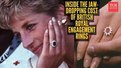 From Diana to Eugenie: These royal engagement rings cost a fortune and have wild stories